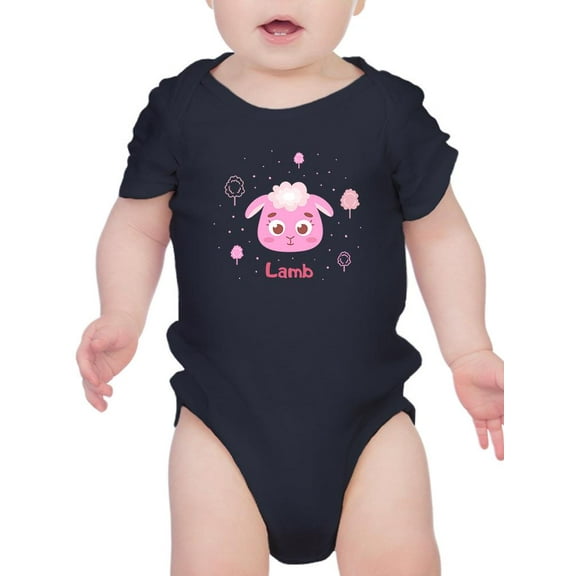 Storybook Lamb Face Bodysuit Infant -Image by Shutterstock, 6 Months