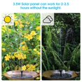 thumbnail image 4 of 3.5W Solar Fountain Pump, Solar Water Pump Floating Fountain_Perfect Gift, 4 of 5