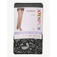 thumbnail image 2 of Joyspun Women's Fishnet Thigh High Stockings for Women, 2-Pack, 2 of 4