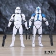 thumbnail image 2 of Star Wars 3,75 "trooper Stormtrooper figura de acción Shadow Shock Gree 41st 442nd Republic Elite Force MW187th Red Dot juguetes clon, 2 of 5