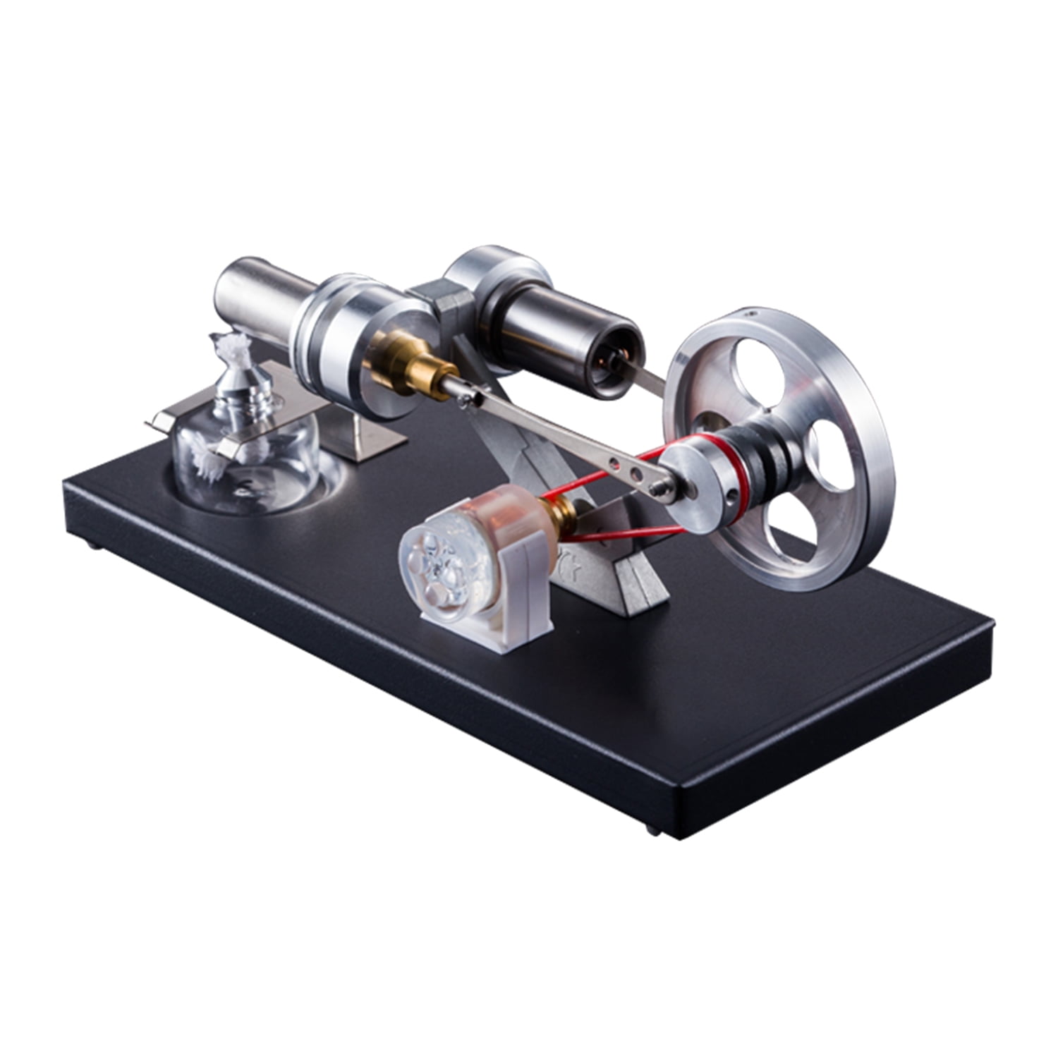 DIY Air Stirling Engine Motor Model Generator Motor Steam Power Educational Toy 