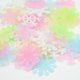thumbnail image 2 of 50 piezas de pegatinas de pared luminosas de copos de nieve, pegatinas fluorescentes tridimensionales, pegatinas de decoración de habitación de niños de dibujos animados, regalos de Navidad, 2 of 5
