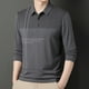 thumbnail image 1 of Blusa y camisa de manga larga con cuello vuelto para hombre, pijama deportivo para el hogar, camiseta de color liso, blusa deportiva de poliéster para hombre, 1 of 6
