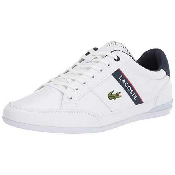 Lacoste navy clearance shoes
