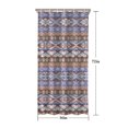 thumbnail image 5 of Boho Blue Knitted Ethnic Pattern Shower Curtain 36"x72" ,Bathroom Decorative Shower Curtains Set with 12 Hooks,Modern Waterproof Washable Shower Curtain, 5 of 6