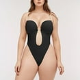 thumbnail image 3 of Shapewear For Women Plus Size Backless Built In Bra Body Shaper Seamless With Open Crotch Oversized Backless, 3 of 4