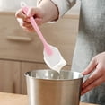 thumbnail image 5 of Gytml Silicone Spatula, Heat Resistant Non Stick Bowl Scraper, Food Grade Silicone Kitchen Utensil For Baking Cooking Mixing(Pink-8.46"), 5 of 6