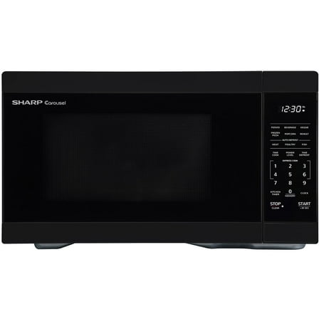 Sharp New 1.4 CF Countertop Microwave Oven, ZSMC1461KB