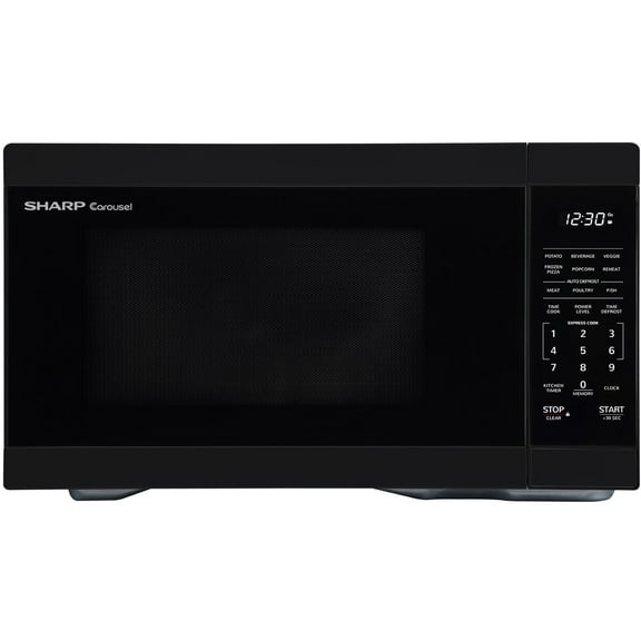 Sharp New 1.4 CF Countertop Microwave Oven, ZSMC1461KB