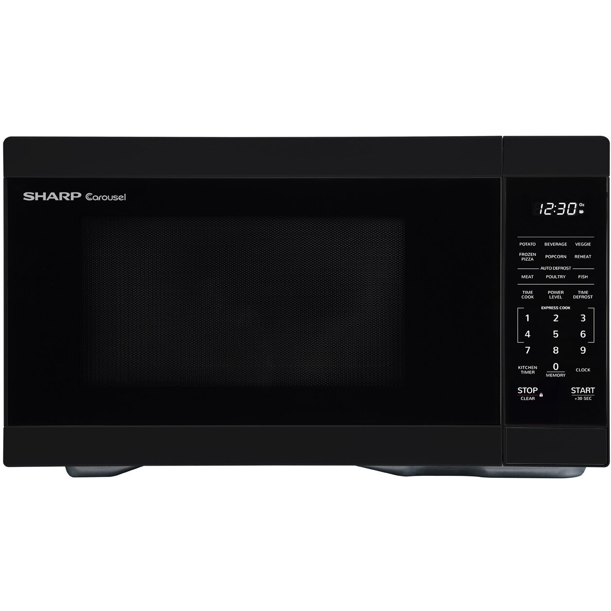 Sharp New 1.1 CF Countertop Microwave Oven, Orville Redenbacher's Certified, ZSMC1161KB