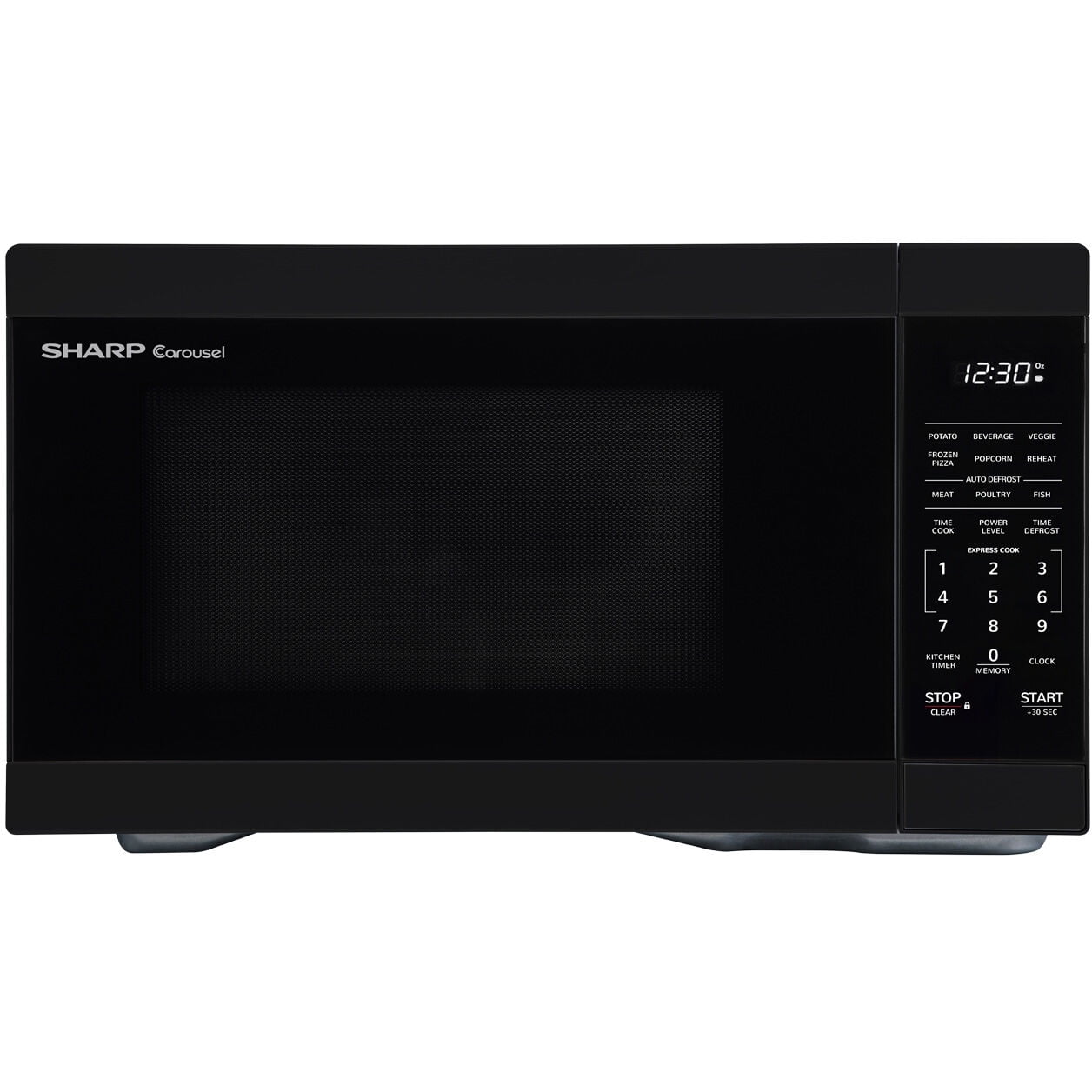 Sharp New 1.1 CF Countertop Microwave Oven, Orville Redenbacher's Certified, ZSMC1161KB