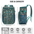 thumbnail image 3 of Mushroom Cooler Backpack Insulated Waterproof Leak Proof Backpack Cooler Lightweight Lunch Picnic Camping Backpack Cooler for Office Workers Outdoor Enthusiasts, 3 of 6