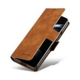 thumbnail image 6 of ELEHOLD for Samsung Galaxy Z Fold 5 Flip Folio Leather Wallet Case with Card Slots Kickstand Function Magnetic Clasp Shockproof Protective Cover for Samsung Galaxy Z Fold 5 2023,Brown, 6 of 7