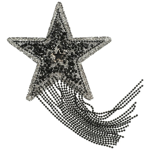 WORGEOUS Star Shaped Applique Diy Clothing Applique Clothes Garments Rhinestones Patch