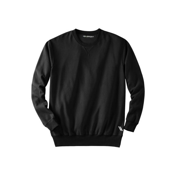 KingSize Men's Big & Tall Fleece Crewneck
