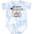 thumbnail image 3 of Inktastic My Aunt Graduated and I'm Super Proud Boys or Girls Baby Bodysuit, 3 of 5