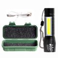 thumbnail image 1 of LED Flashlight Torches Lamp Waterproof Rechargeable Flashlight for Outdoor Travel, 1 of 5
