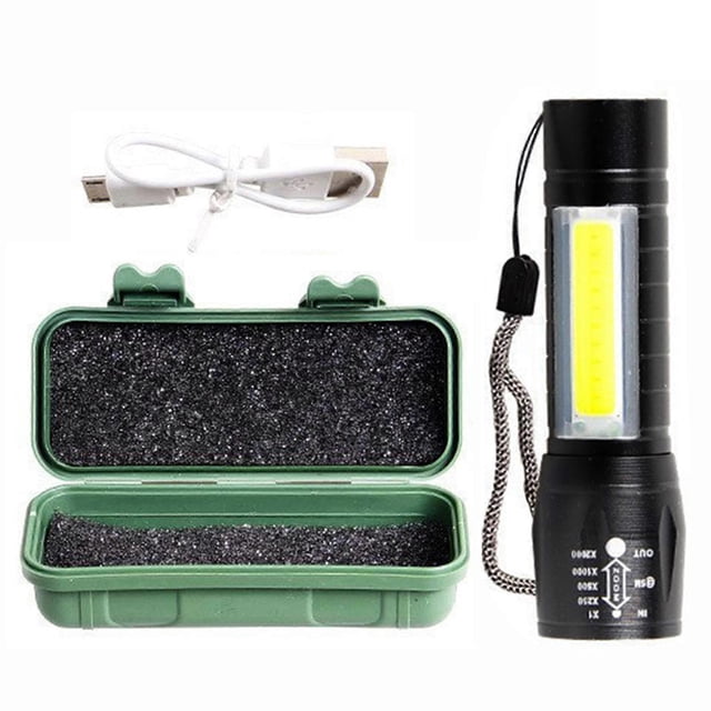 LED Flashlight Torches Lamp Waterproof Rechargeable Flashlight for Outdoor Travel