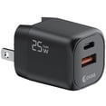 thumbnail image 1 of OXAA 25W 2-Port USB GaN Fast Wall Charger USB C & A - Compact PD 3.0 Power Adapter for iOS & Android Devices, 1 of 7