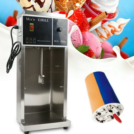 

OUKANING Commercial Power Ice Cream Machine Shaker Blender Mixing Yogurt Milkshaker 350W