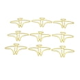 thumbnail image 1 of Clips de papel con forma de metal lindos clips pequeños para marcapáginas con forma de animal evitan resbalones 100 piezas a prueba de óxido para oficina ANGGREK Otros, 1 of 8
