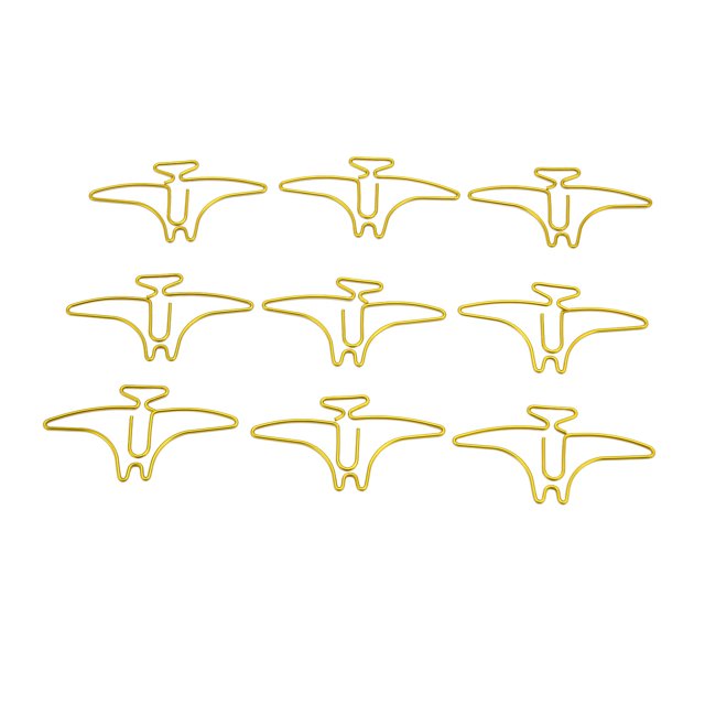 Clips de papel con forma de metal lindos clips pequeños para marcapáginas con forma de animal evitan resbalones 100 piezas a prueba de óxido para oficina ANGGREK Otros