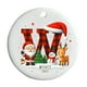 thumbnail image 2 of Adornos navideños con letras del alfabeto | 26 colgantes decorativos | Decoración navideña personalizada para hacer tú mismo, 2 of 6
