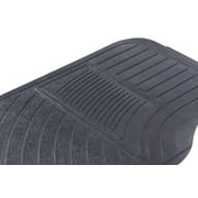 Auto Drive 4PC Rubber Light Duty Floor Liner Cursor Black - Universal Fit-CM4101
