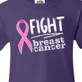 thumbnail image 4 of Inktastic Fight Breast Cancer Pink Ribbon Youth T-Shirt, 4 of 5