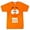 Orange Face, variant on M&M Candy Silly Character Face Adult T-Shirt