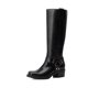 thumbnail image 1 of Bota DREAM PAIRS DWUMKB2529 Mujer Altas Hasta la Rodilla Negro, 1 of 7