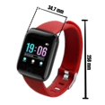 thumbnail image 3 of SmartWatch Comerliv 117 Plus Rojo, 3 of 4