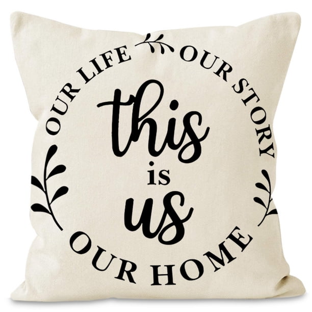 Fundas de almohada decorativas para el hogar Elegante cojín para la sala de estar Dormitorio y sofá Diseños de impresión de moda para el hogar acogedor Perfecto para sofá y almohadas de cama