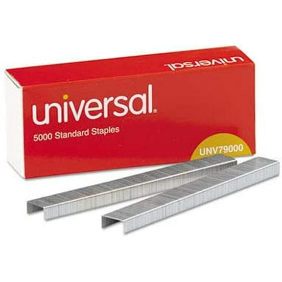 (6 Pack Value Bundle) Standard Chisel Point 210 Strip Count Staples, 5,000/, 5 Boxes per Pack