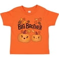 thumbnail image 3 of Inktastic Big Brother Pumpkins with Fall Leaves Boys Toddler T-Shirt, 3 of 5