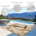 thumbnail image 3 of Vintage Bee Outdoor Rug for Patio/Deck/Porch, Non-Slip Large Area Rug 5 x 8 Ft, Vintage Brown Tree Branch Indoor Outdoor Rugs Washable Area Rugs, Reversible Camping Rug Carpet Runner, 3 of 8