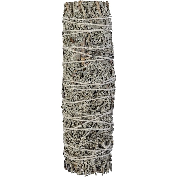 Incense Garden Blue Sage Smudge Stick - 4 Inch - for Smudging, Healing, Purifying, Meditating & Incense