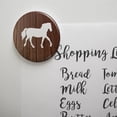 thumbnail image 2 of Horse Silhouette Cowboy Western Kitchen Refrigerator Locker Button Magnet, 2 of 5