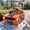 Orange, variant on Historyli 24v 7AH 2-Seater Ride-on Car with Remote Control, Dual Safety Belts, 2-Speed Settings & Built-in Music, White