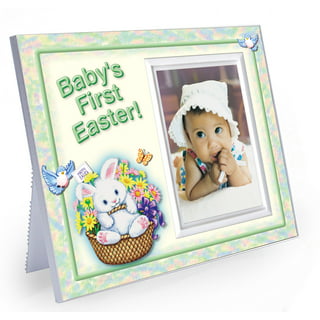 Easter Bunny Paper Picture Frames - 12 Pc.