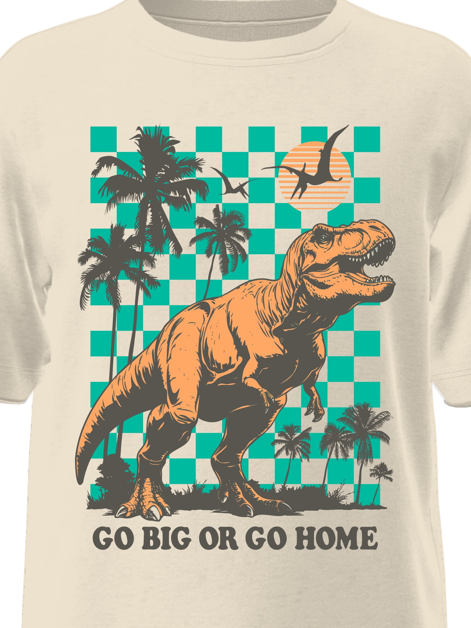 Wonder Nation, Boys' & Big Boys' Go Big Graphic Tee with Short Sleeves, Sizes 4-18