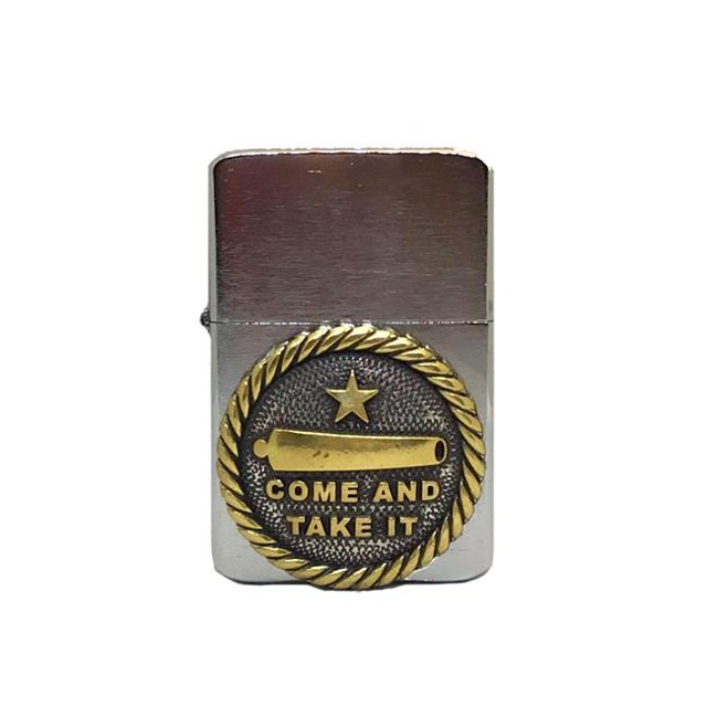 Cigar Cutters by Jim LP-TEX6 Come & Take it Cigar Pocket Lighter