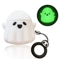 thumbnail image 1 of Funda de silicona para AirPods Siopwk Luminous Cute Ghost, 1 of 7