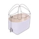 thumbnail image 2 of Organizador de bolsos liviano DGAZ para bolso Hermes Picotin, interior de bolso de seda y papel Dupont para bolsos de lujo, 2 of 5
