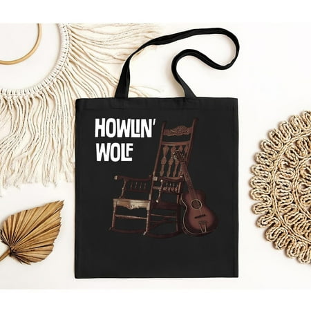 vintage HOWLIN  WOLF Rocking Chair Tote Bag-TH20116