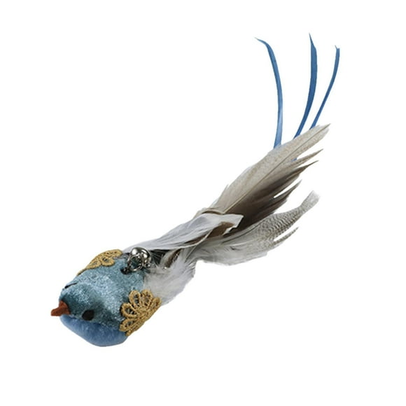 SIfdSeng Interactive Cat Toy Colorful Feather Bird Pattern Cat Toy Stick for Changing Heads Dog Toys for Aggressive Chewers Teething Toys for Puppies Large Breed Small Dog Toy