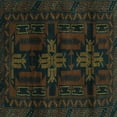 thumbnail image 1 of Ahgly Company Indoor Square Persian Turquoise Blue Traditional Area Rugs, 3' Square, 1 of 4