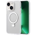 thumbnail image 1 of Artikl Lux Pro MagSafe Compatible Clear Case for iPhone 15/14/13 - Silver, 1 of 5