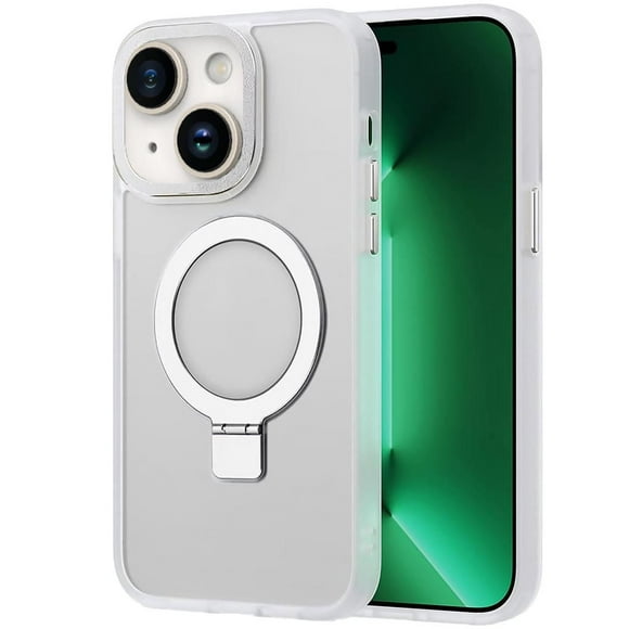 Artikl Lux Pro MagSafe Compatible Clear Case for iPhone 15/14/13 - Silver, Phone Case for iPhone 15/14/13