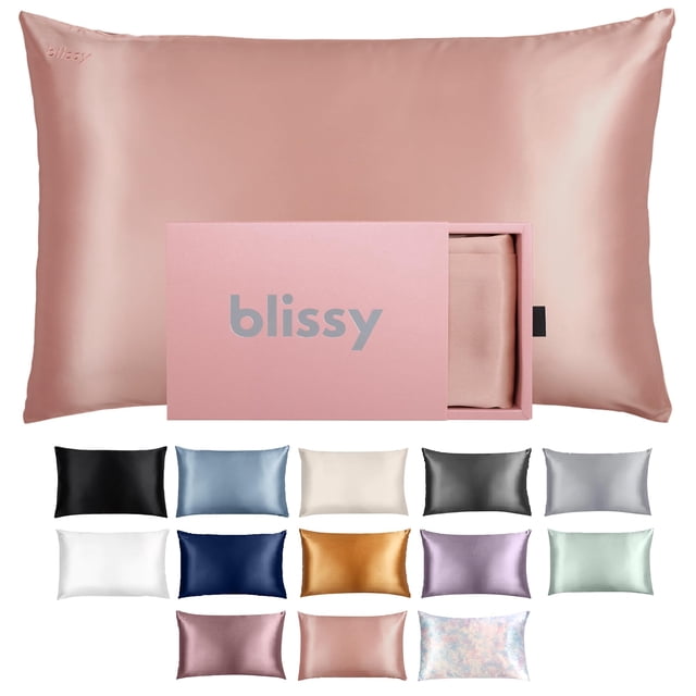 Funda de almohada de seda Blissy 100% pura seda de morera 22 Momme 6A